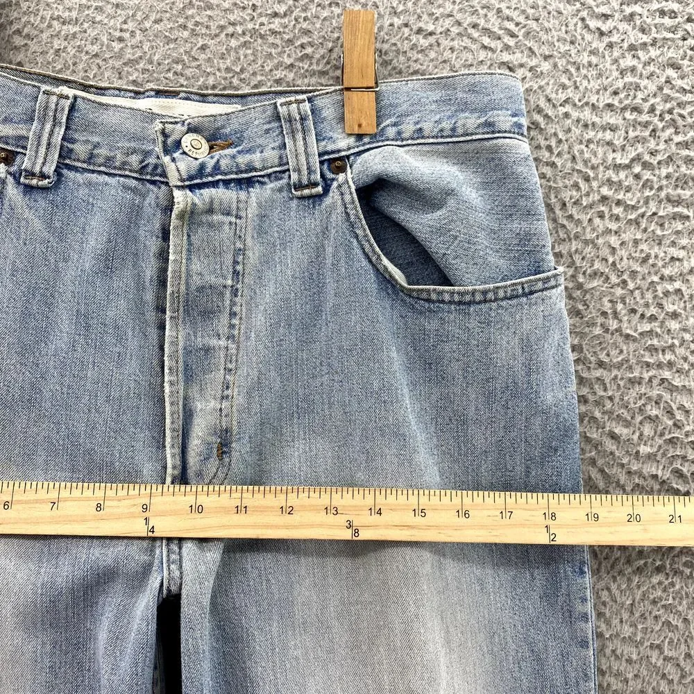 Vintage Banana Republic Jeans Men 32x32* Button Fly 90's Straight Y2k Streetwear